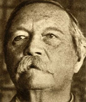 Henry Ewhite Gallery: Sir Arthur Conan Doyle, 1930, (1933). Creator: Unknown
