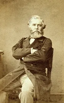 Archaeologist Prints: Sir Austen Henry Layard. Creator: W&D Downey