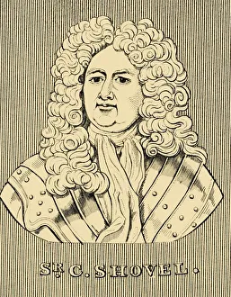 Admiral Of The Fleet Gallery: Sir C. Shovel, (c1650-1707), 1830. Creator: Unknown