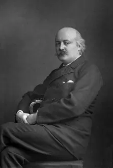 Images Dated 15th October 2007: Sir Charles Hubert Hastings Parry (1848-1918), English composer, 1893.Artist: W&D Downey