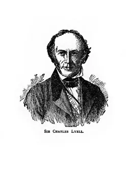 Geologist Prints: Sir Charles Lyell, 19th century British lawyer and geologist, (20th century)