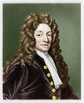 Colorised Collection: Sir Christopher Wren, English architect, c1680