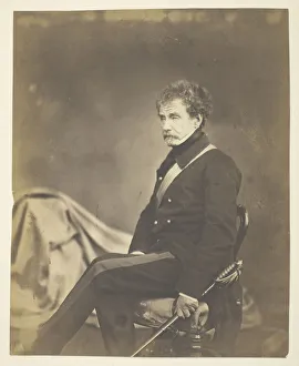 Crimea Ukraine Gallery: Sir Colin Campbell Lord Clyde (1792-1863), Field Marshal; At the Crimea, 1855