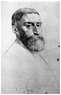 Sir E Poynter, c1860-1910 (1924)Artist: Alphonse Legros