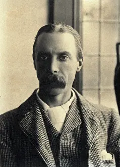 Physiologist Prints: Sir Edward Albert Sharpey-Schafer, 189-. Creator: Dr Pope May