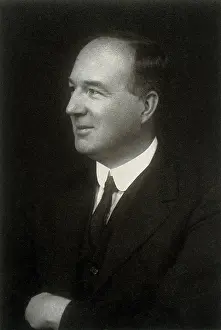 Looking Sideways Prints: Sir Edward Mellanby. Creator: Unknown