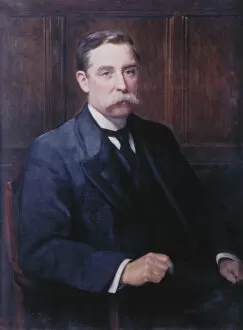 Edwin Gallery: Sir Edwin Cornwall, 1907. Artist: John Collier