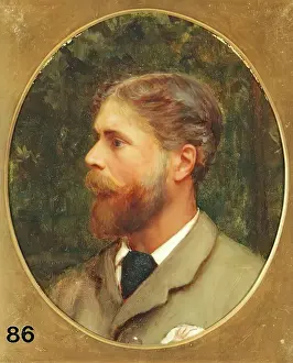 Portraits Prints: Sir Ernest Albert Waterlow, Self Portrait, 1890. Creator: Sir Ernest Albert Waterlow