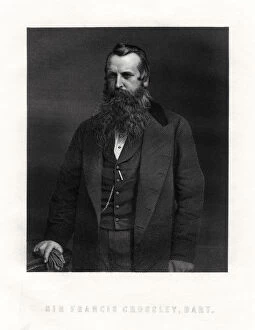 Sir Francis Crossley, English carpet manufacturer, mid-late 19th century