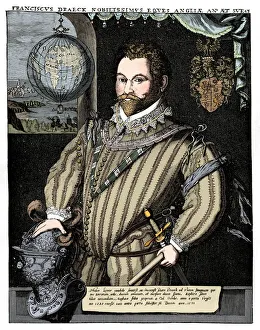 Sir Francis Gallery: Sir Francis Drake, 16th century, (1910)