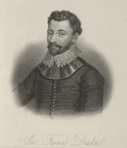 Drake Francis Prints: Sir Francis Drake, c1580, (1834-1837). Creator: Samuel Freeman
