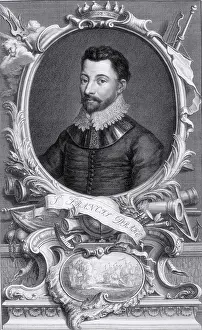 Telescope Prints: Sir Francis Drake, c1743-c1751. Creator: Jacobus Houbraken