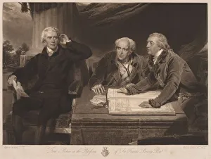 James Ward Prints: Sir Francis and John Baring and Charles Wall. Creator: James Ward (British, 1769-1859)
