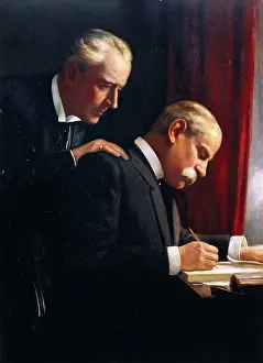 Professional Prints: Sir Francis Laking and Sir Frederick Treves, c1900s. Creator: Harry Herman Salomon