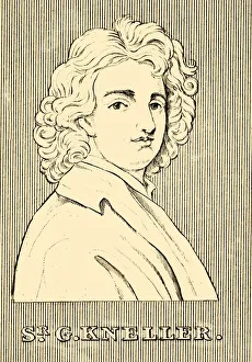 Kneller Sir Godfrey Collection: Sir. G. Kneller, (1646-1723), 1830. Creator: Unknown