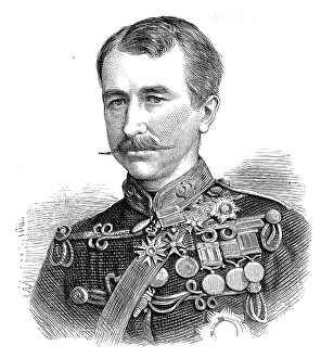 Revolt Of 1857 Prints: Sir Garnet Wolseley, K.C.B. commander of the expedition for the Ashantee War