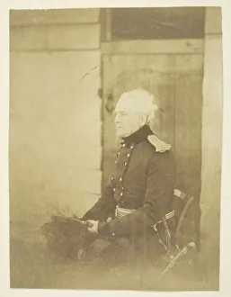 Crimea Ukraine Gallery: Sir Geo. Brown, General (1790-1865), Taken at the Crimea, 1855. Creator: Roger Fenton