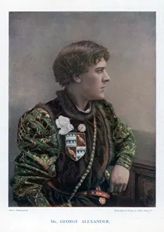 George Alexander Prints: Sir George Alexander, English actor and theatre manager, 1901. Artist: Ellis & Walery