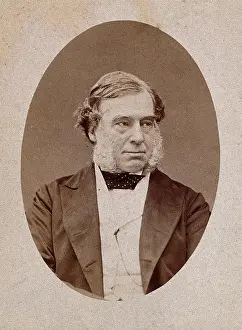 Sir George Burrows, 1873. Creator: Barraud & Jerrard