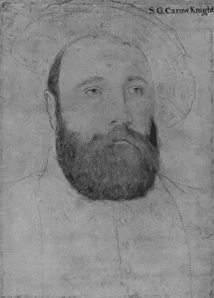 Phaidon Press Collection: Sir George Carew, c1532-1543 (1945). Artist: Hans Holbein the Younger
