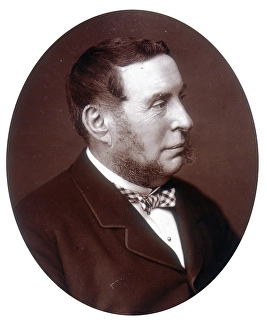 Woodburytype Prints: Sir George Jessel, Master of the Rolls, 1881. Creator: Lock & Whitfield