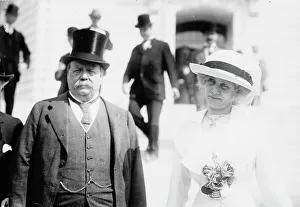 Barrister Prints: Sir George & Lady Reid, between c1910 and c1915. Creator: Bain News Service
