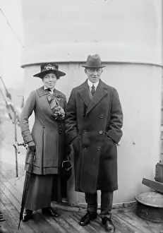 Edwardian Prints: Sir Harry & Lady Brittain, between c1915 and c1920. Creator: Bain News Service