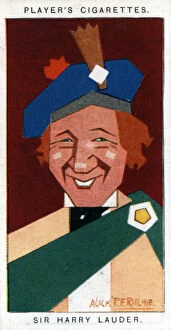 Alick Pf Ritchie Gallery: Sir Harry Lauder, Scottish comedian, 1926.Artist: Alick P F Ritchie