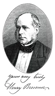 Mass Production Prints: Sir Henry Bessemer, English engineer, c1880
