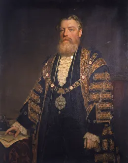 Dicksee Prints: Sir Henry Edmund Knight. 1883. Artist: John Robert Dicksee