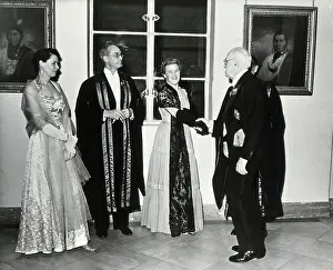Gathering Prints: Sir Henry Hallett Dale at the dinner of the Faculty of Anaesthetists