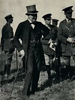 With Sir Henry Wilson on the Rhine, 1919, (1945). Creator: Unknown