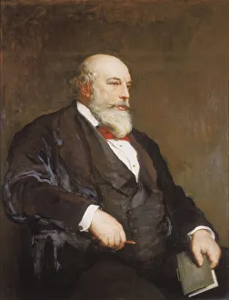 Sir Horace Prints: Sir Horace Jones, 1886. Artist: Walter William Ouless