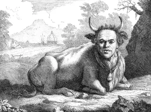 Oxen Prints: Sir Horace Mann, 18th century. Artist: Thomas Patch
