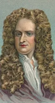 Sir Isaac Collection: Sir Isaac Newton (1643-1727), English mathematician, astronomer and physicist, 1924