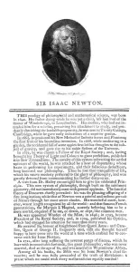 Sir Isaac Newton, English mathematician, astronomer and physicist, (1794). Artist: A Smith