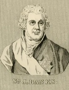 King George Iii Collection: Sir J. Banks, (1743-1820, 1830. Creator: Unknown