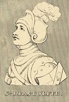 Helmet Collection: Sir J. Fastolffe, (1380-1459), 1830. Creator: Unknown