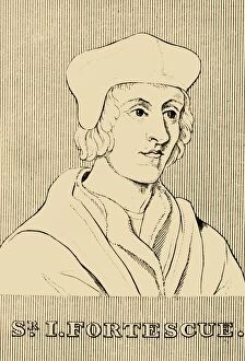 King Henry Vi Gallery: Sir J. Fortescue, (c1394-1479), 1830. Creator: Unknown