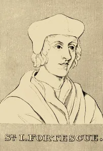 War Of The Roses Gallery: Sir J. Fortescue, (c1394-1479), 1830. Creator: Unknown