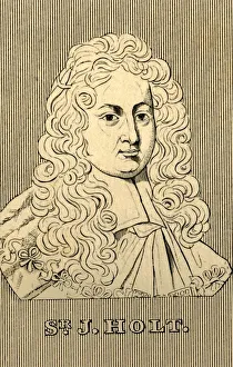 Inn Of Court Gallery: Sir J. Holt, (1642-1710), 1830. Creator: Unknown