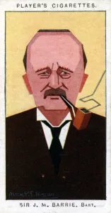 Barrie Gallery: Sir James Matthew Barrie, author of Peter Pan, 1926.Artist: Alick P F Ritchie