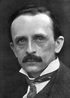 Sir James Matthew Barrie, Scottish novelist and dramatist, 1910. Artist: GC Beresford
