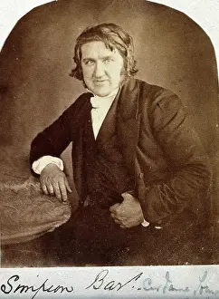 Sir James Young Simpson. Creator: J. G. Tunny