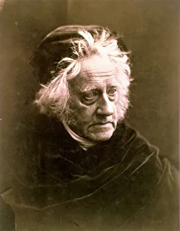 Julia Margaret Prints: Sir John Frederick William Herschel, British astronomer, 1867