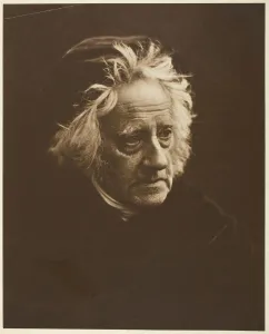 Sir John Herschel, 1867, printed 1875. Creator: Julia Margaret Cameron