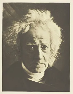 Mathematics Collection: Sir John Herschel, 1867, printed October 1890. Creator: Julia Margaret Cameron
