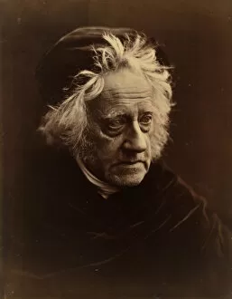 Chemist Collection: Sir John Herschel, April 1867. Creator: Julia Margaret Cameron