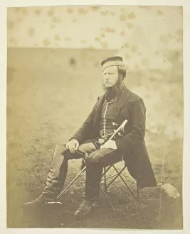 Crimean War Gallery: Sir John Miller Adye (1819-1900), General; taken at the Crimea, 1855