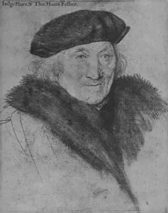 Kt Parker Prints: Sir John More, 1526-1527 (1945). Artist: Hans Holbein the Younger